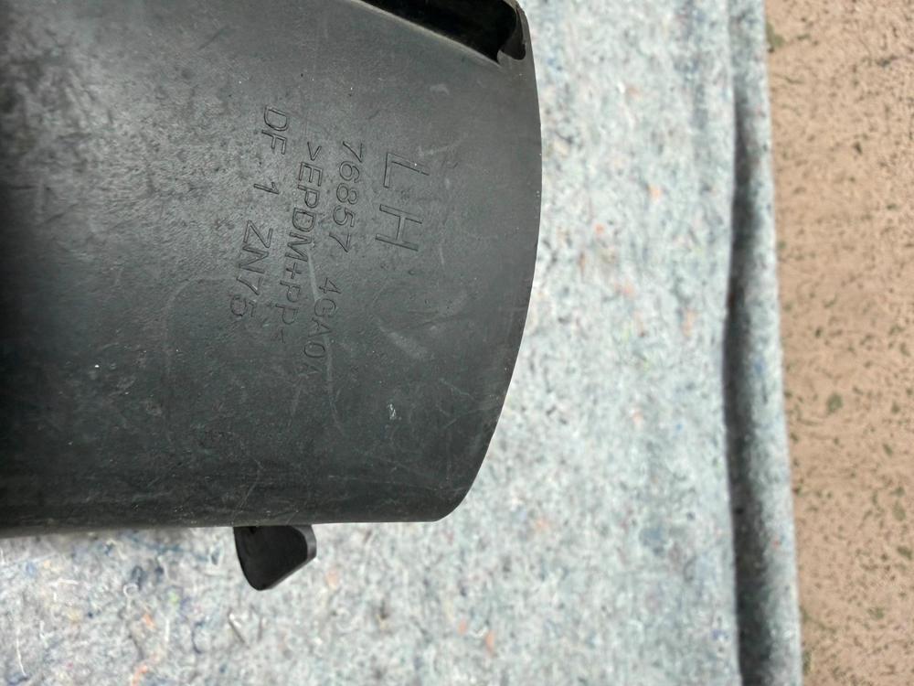 14-20 Infiniti Q50 Rear Left Driver LH Side Mudguard Deflector Panel Cover OEM – photo 4