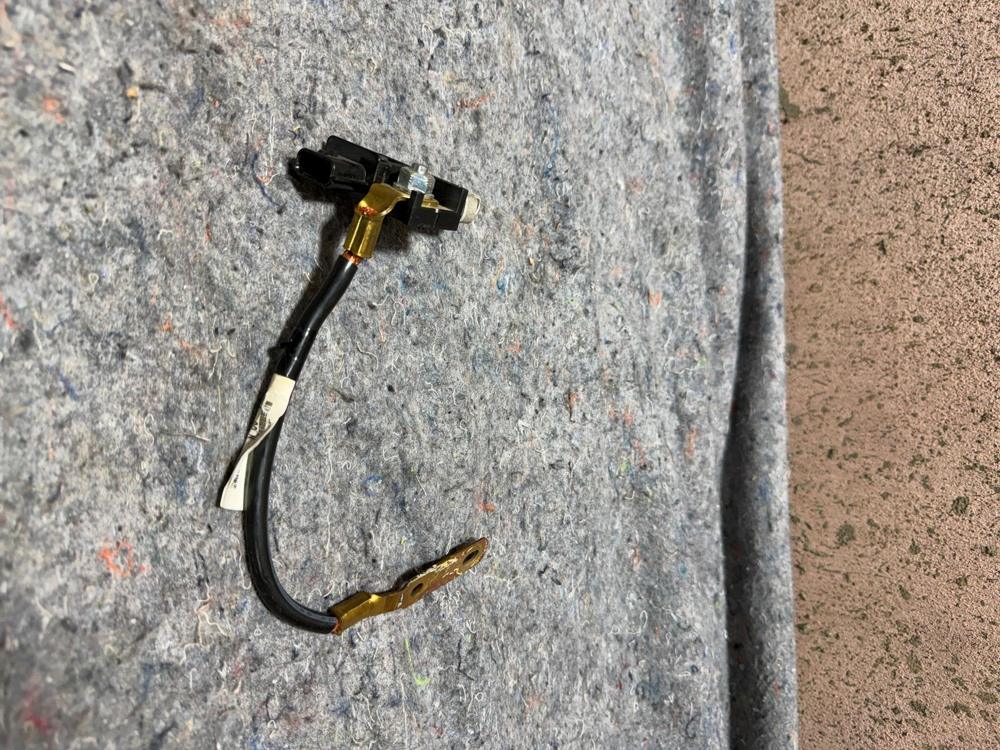 2017-2022 Infiniti Q60 3.0L Negagtive Battery Cable 240806HB0A OEM MY38 – photo 4