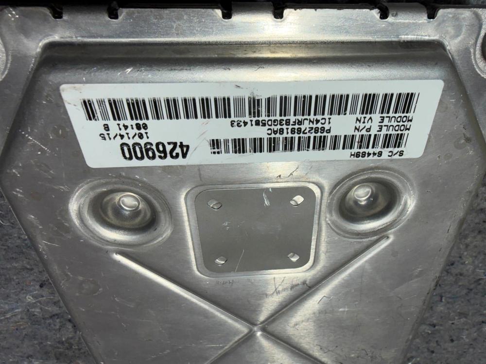 2016 Jeep Compass 2.4L A/t Engine Control Module ECU ECM PCM OEM P68276918AC – photo 4