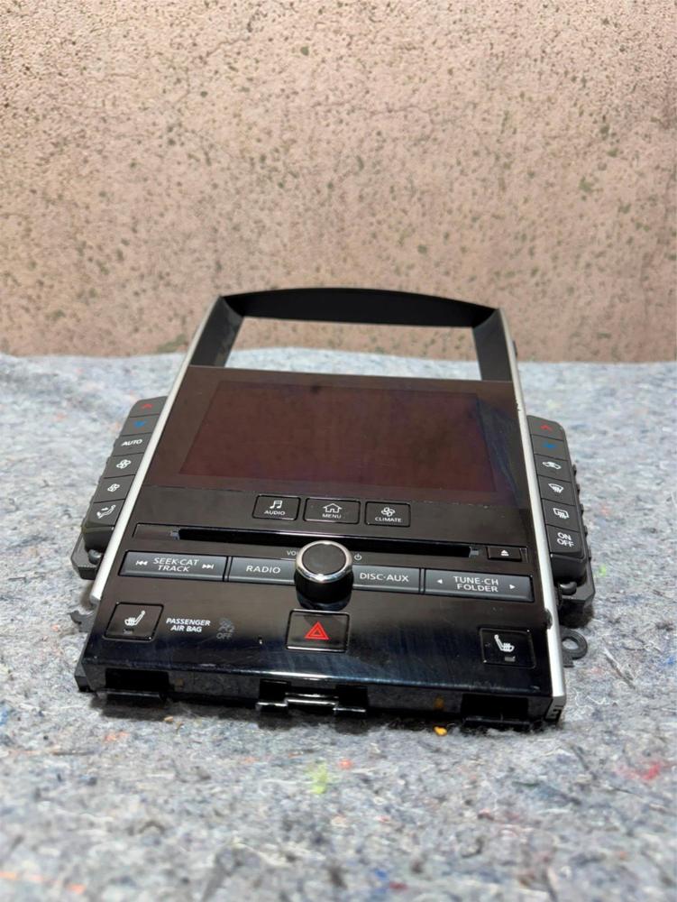 2014 Infiniti Q50 Hybrid Audio Climate Display Control Module OEM 253914HB0B – photo 2