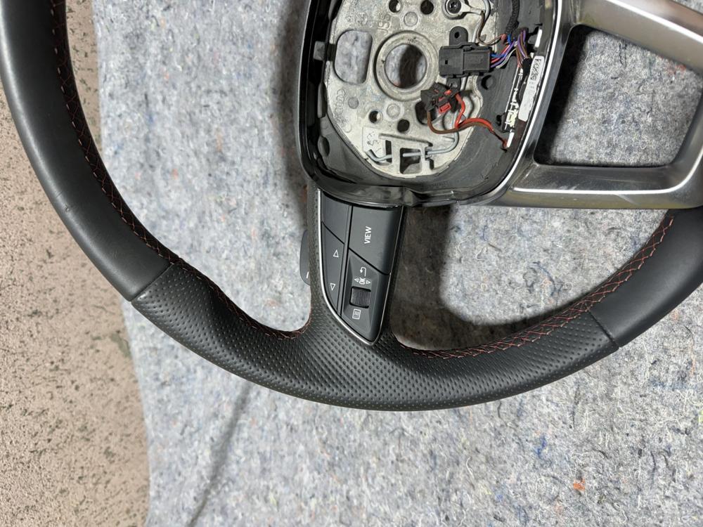 2018-2025 Audi SQ5 80A-3-SPOKE Leather Sport Steering Wheel Heated OEM – photo 2