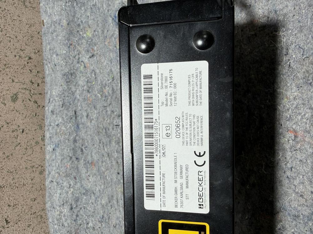Ferrari 360 F340 CD Changer Becker 7860 P/n 194414 OEM – photo 2