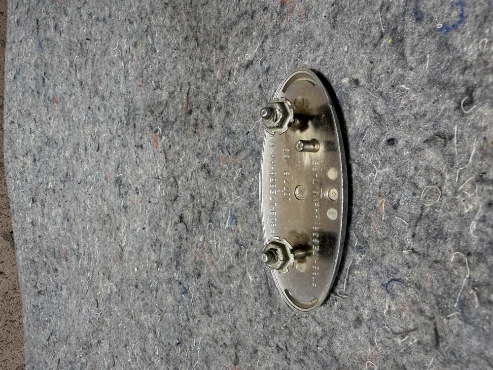 OEM Ford Oval Emblem Badge Logo Name F6DB-17E938-AA-TAPE – photo 4