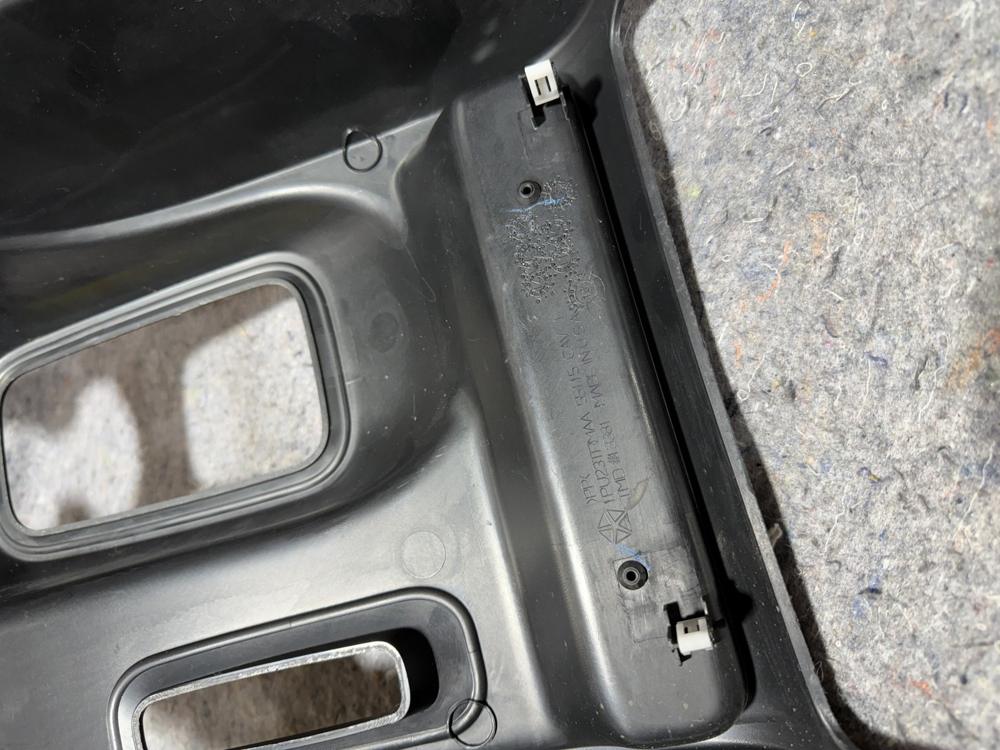 2011-2018 Jeep Wrangler Center Console Trim Panel Cover OEM 1PU23TRMAA – photo 2
