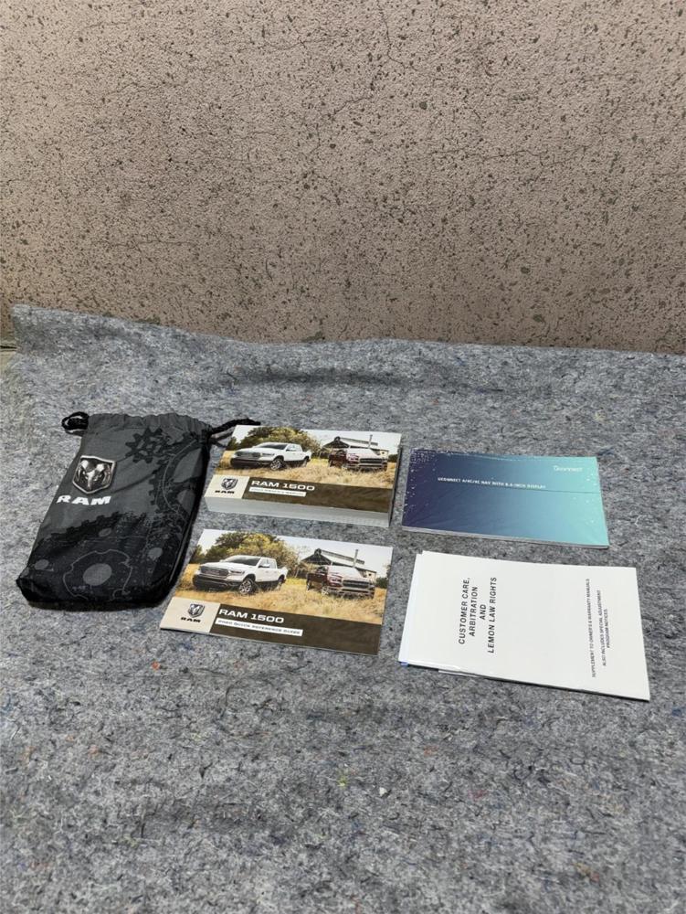 2020 RAM Truck 1500 Owners Manual User Guide with Case – photo 1