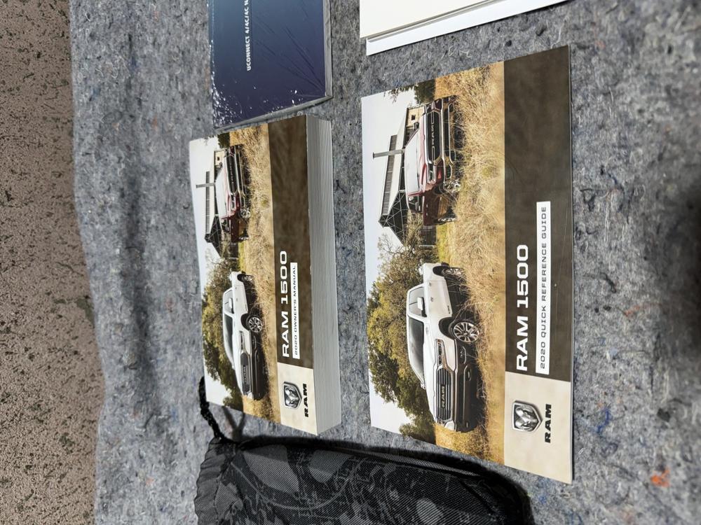 2020 RAM Truck 1500 Owners Manual User Guide with Case – photo 3