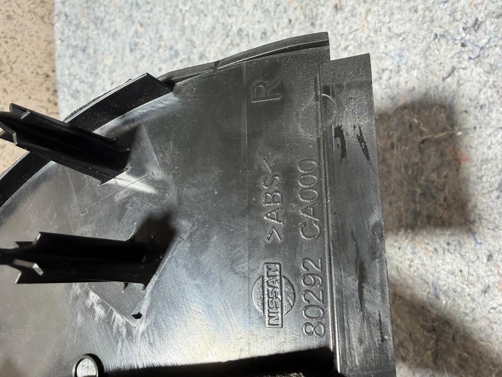 2003-2007 Nissan Murano Front Right Mirror Trim Cover 80292CA000 OEM – photo 2