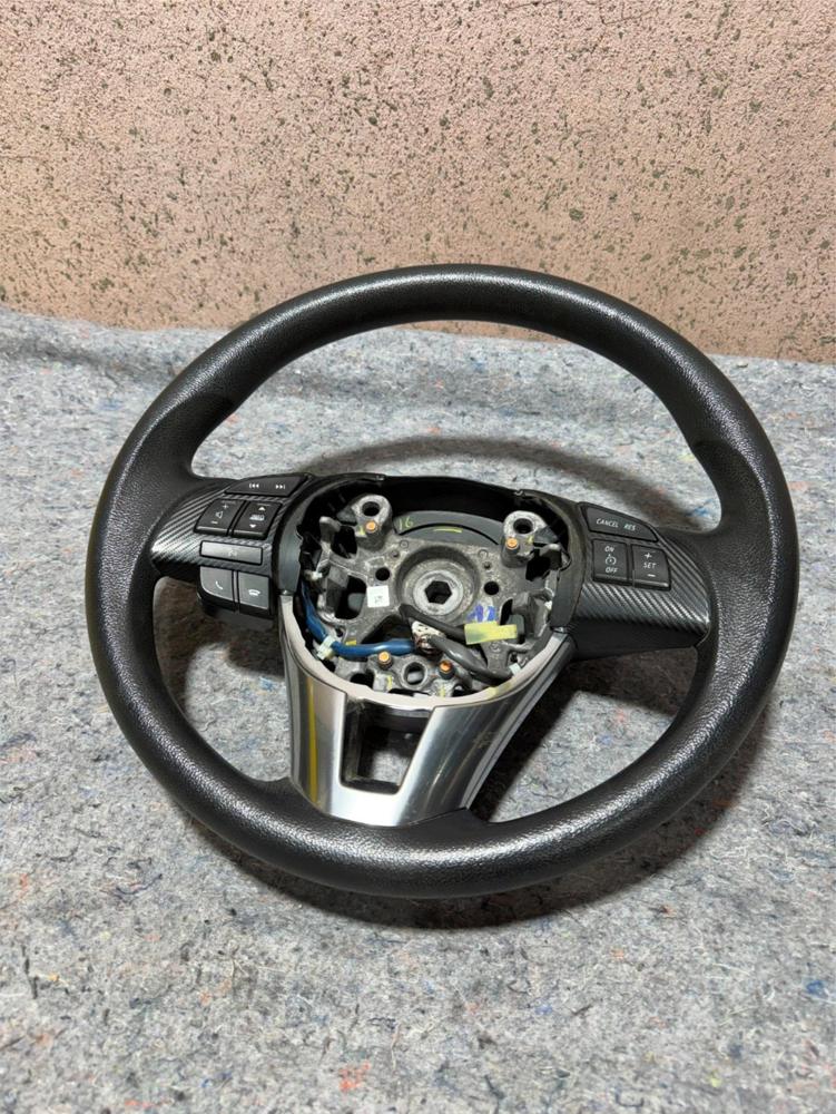 Toyota Yaris Ia Mazda Dj BJS7 BJS8 KF027 Steering Wheel Mulifunction Leather – photo 1