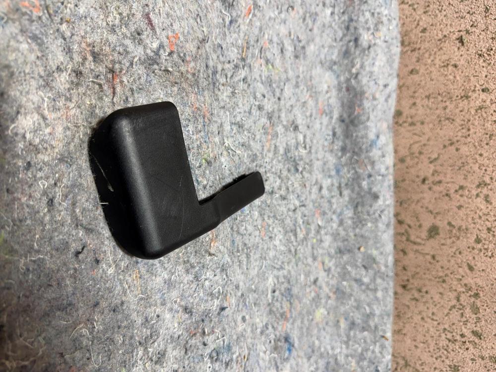14-19 Toyota Corolla Front Seat Track Cover Left Driver Side Inner Black OEM – photo 3