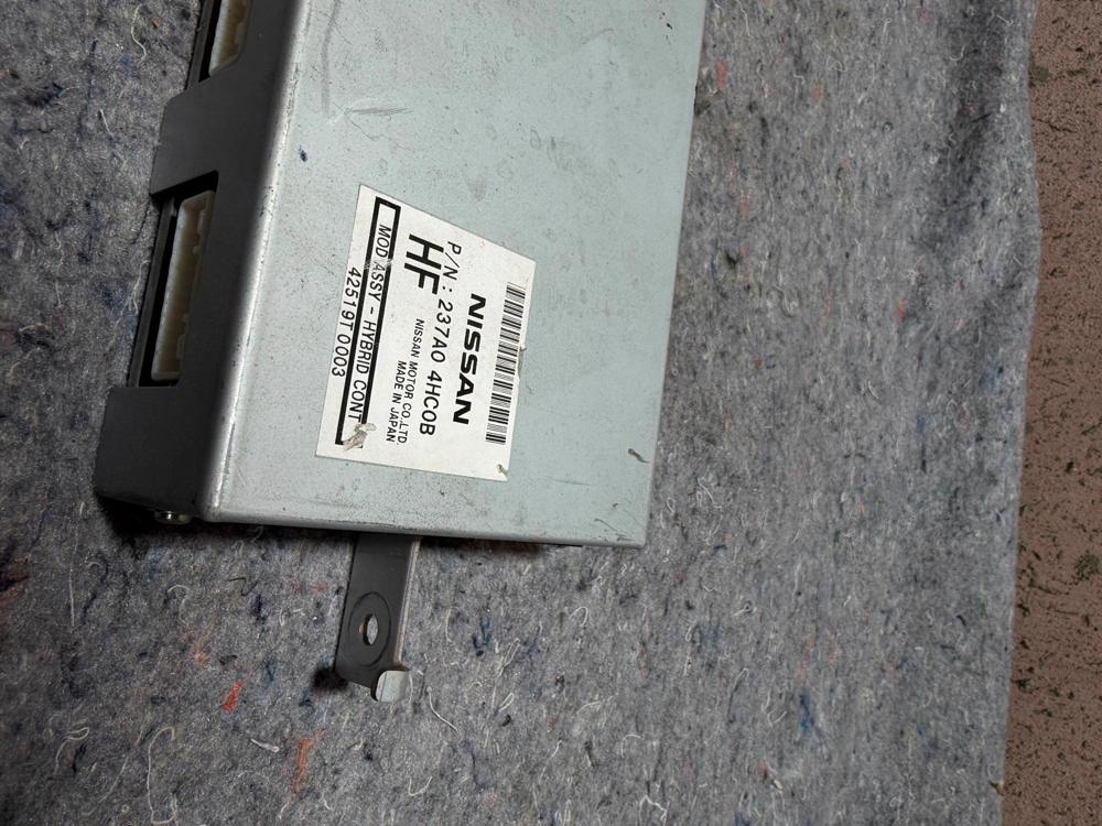 2014-2015 Infiniti Q50 237A04HC0B Hybrid Vehicle Control ECU OEM – photo 2