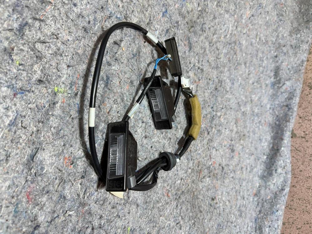 2016 Infiniti Q50 OEM License Plate Light Housing and Trunk Open Button – photo 4