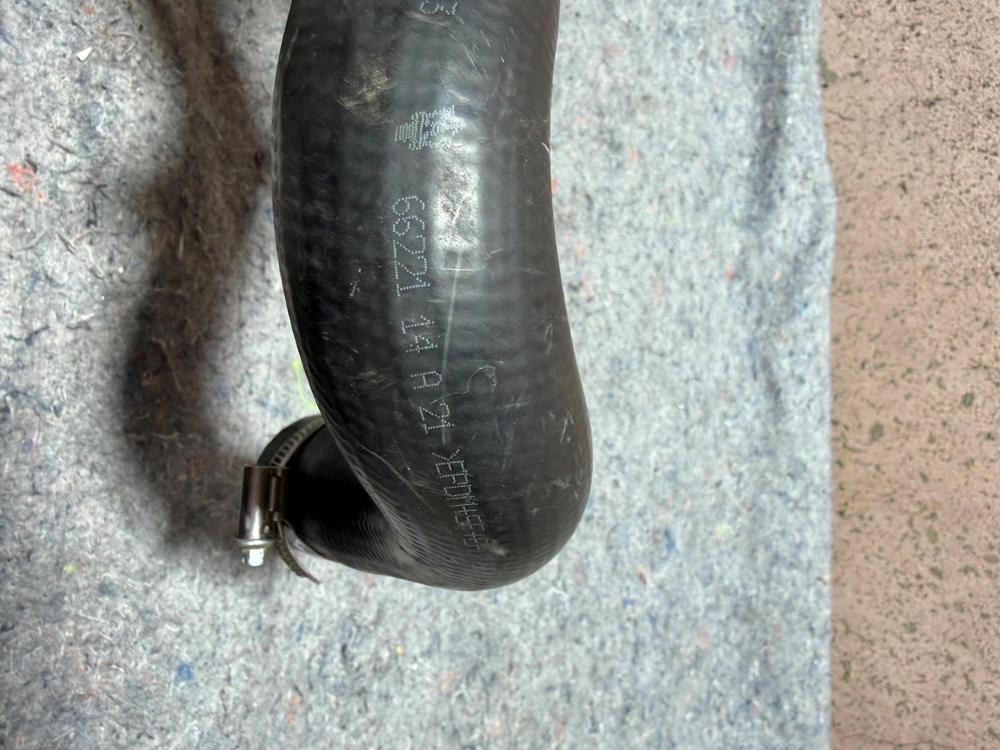 14-19 Maserati Ghibli 3.0L Engine Coolant Radiator Hose Pipe Line 6622114 OEM – photo 4