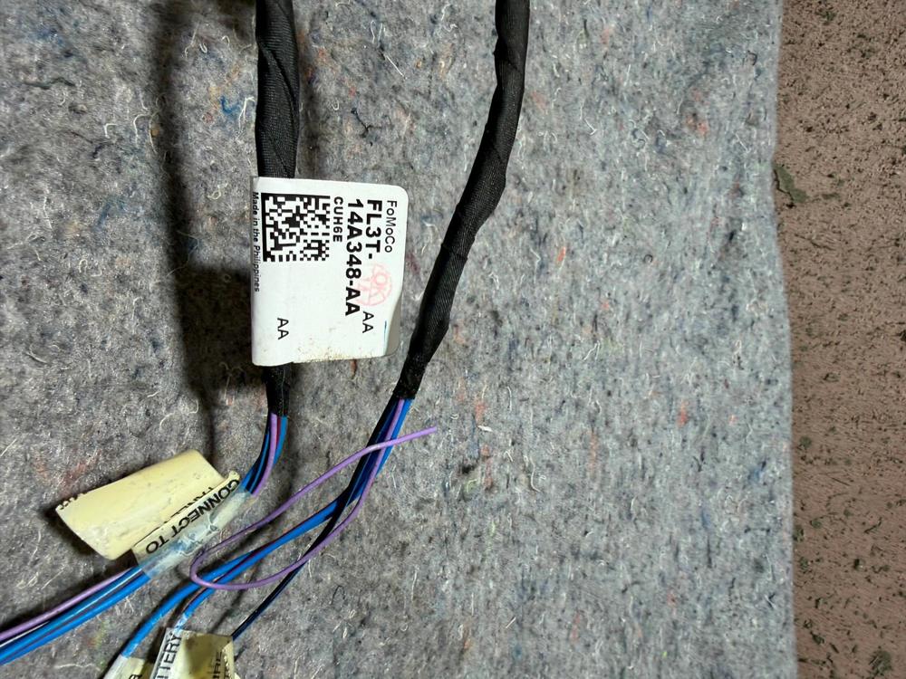 OEM Ford F150 Electrical Trailer Tow Wiring Harness FL3T-14A348-AA – photo 4