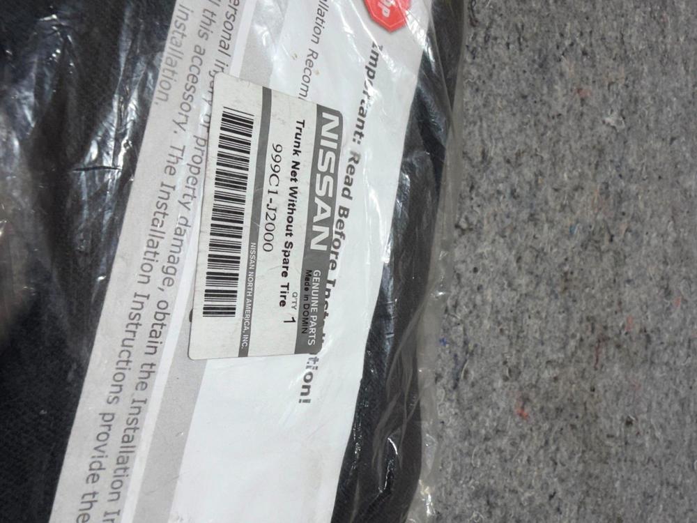 New Genuine Infiniti Q50 Trunk Cargo Net OEM 999C1J200 – photo 3