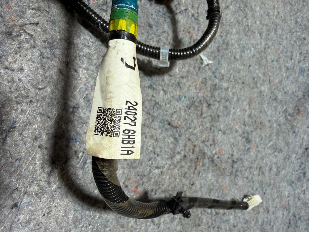 2017 Infiniti Q50 Rear Sub Wire Harness 240276HB1A OEM – photo 2