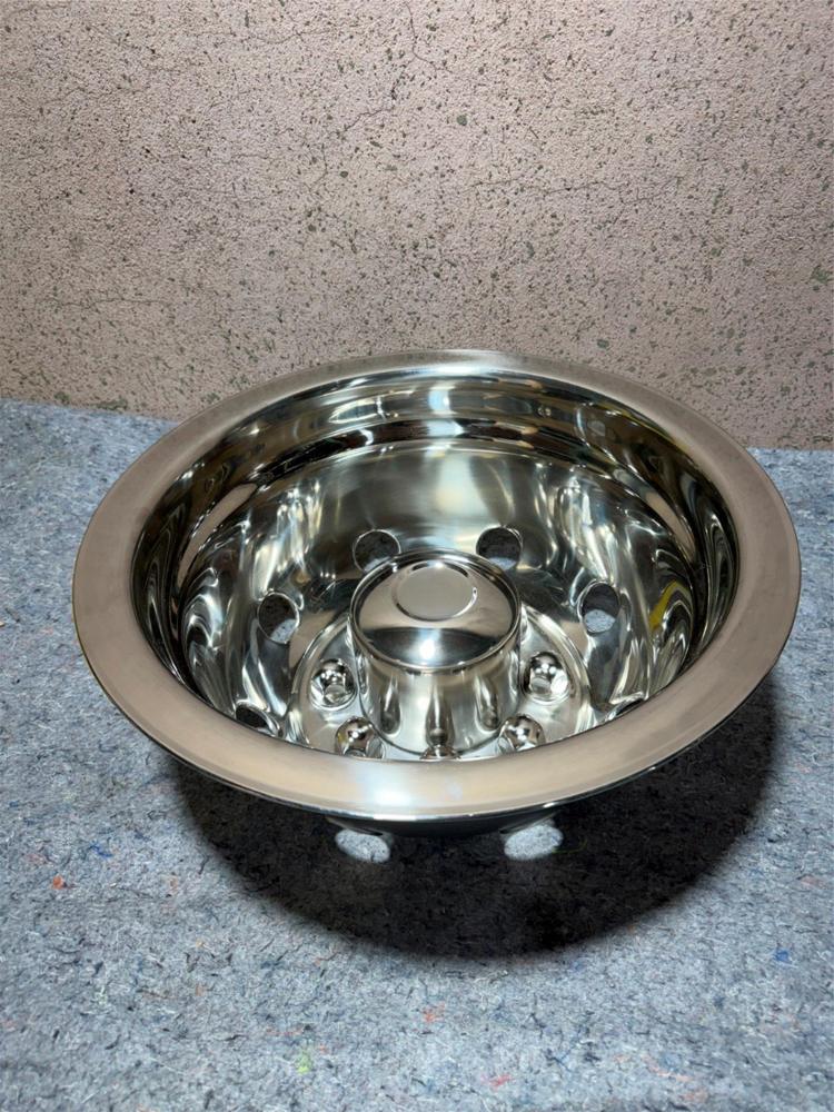Brandnew Rear Ford Wheel Simulator Ford F-450 16" Snap on Lug 8 Hand Hole Hubcap – photo 1