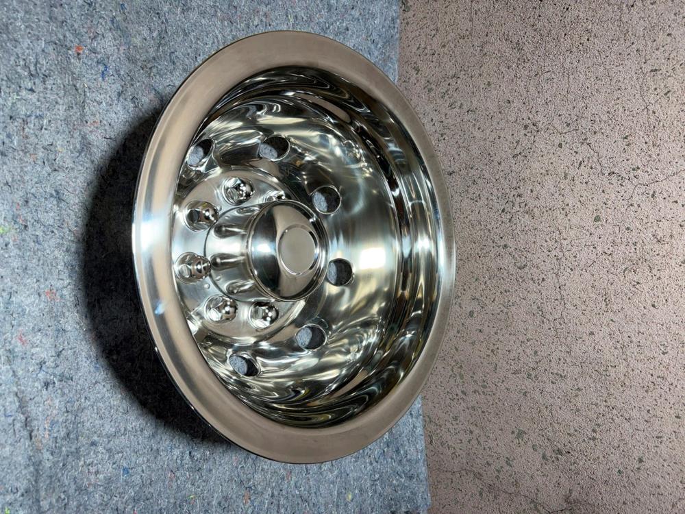 Brandnew Rear Ford Wheel Simulator Ford F-450 16" Snap on Lug 8 Hand Hole Hubcap – photo 3