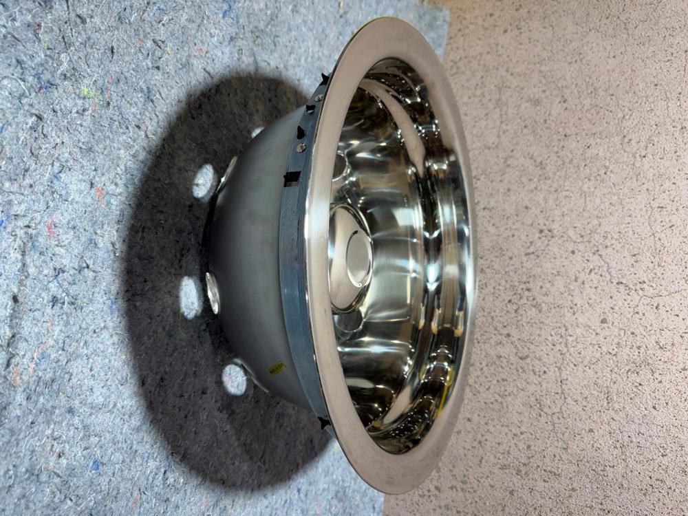 Brandnew Rear Ford Wheel Simulator Ford F-450 16" Snap on Lug 8 Hand Hole Hubcap – photo 4