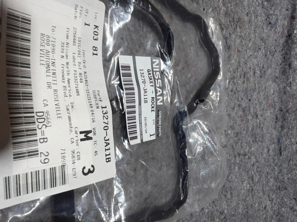 Nissan 13270-FY50A Gasket – photo 4