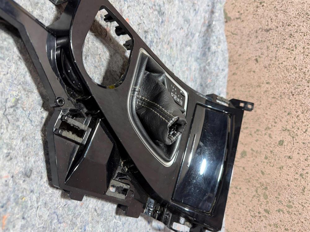 2017 Infiniti Q50 Console Gear Shifter Trim Panel 969414GF0A OEM – photo 4
