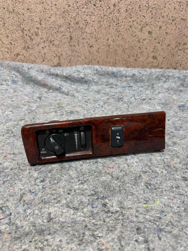 3W4T-13K196-ABW 00-06 Lincoln Ls Headlight Fog Light Switch Sontrol Dash Panel – photo 1