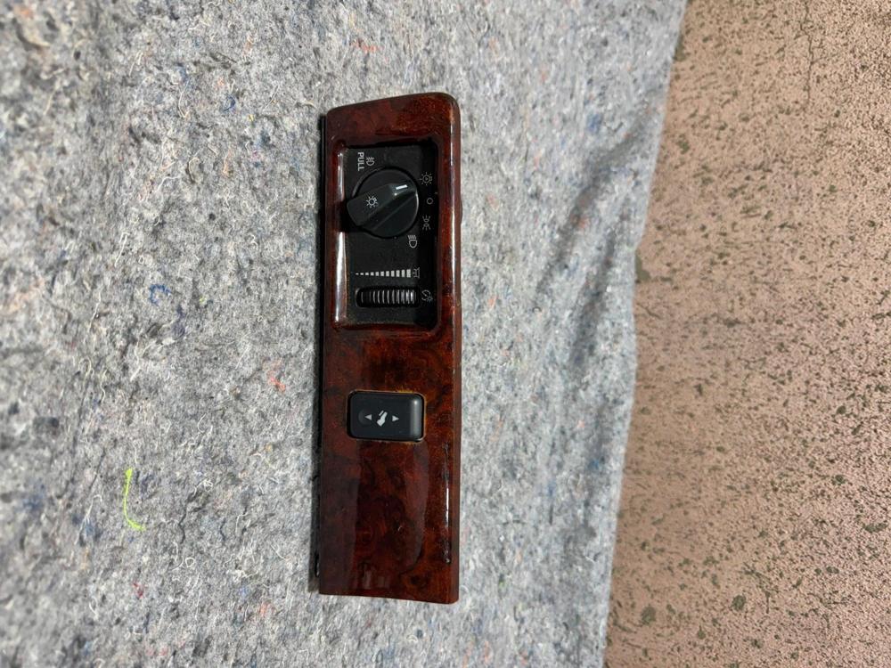 3W4T-13K196-ABW 00-06 Lincoln Ls Headlight Fog Light Switch Sontrol Dash Panel – photo 3