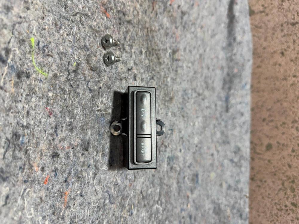 14-2016 Infiniti Q50 Instrument Cluster Dimmer & Trip Reset Switch Button OEM – photo 3
