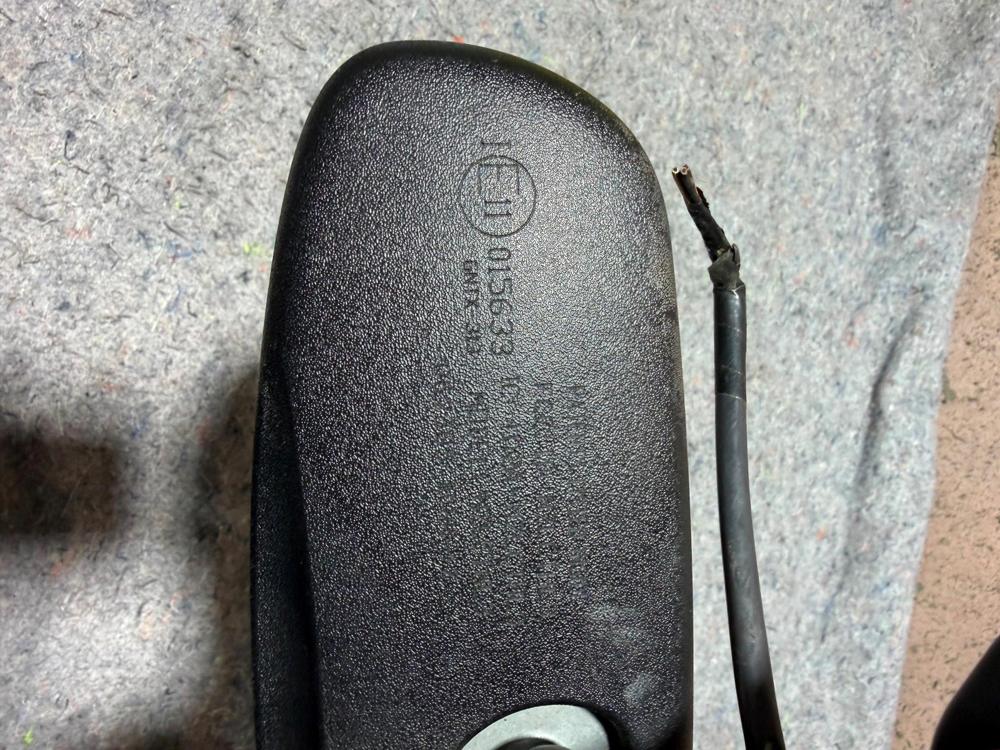 015633 Gentex Auto Dimming Rear View Mirror Compass Rearview Homelink Nissan OEM – photo 2