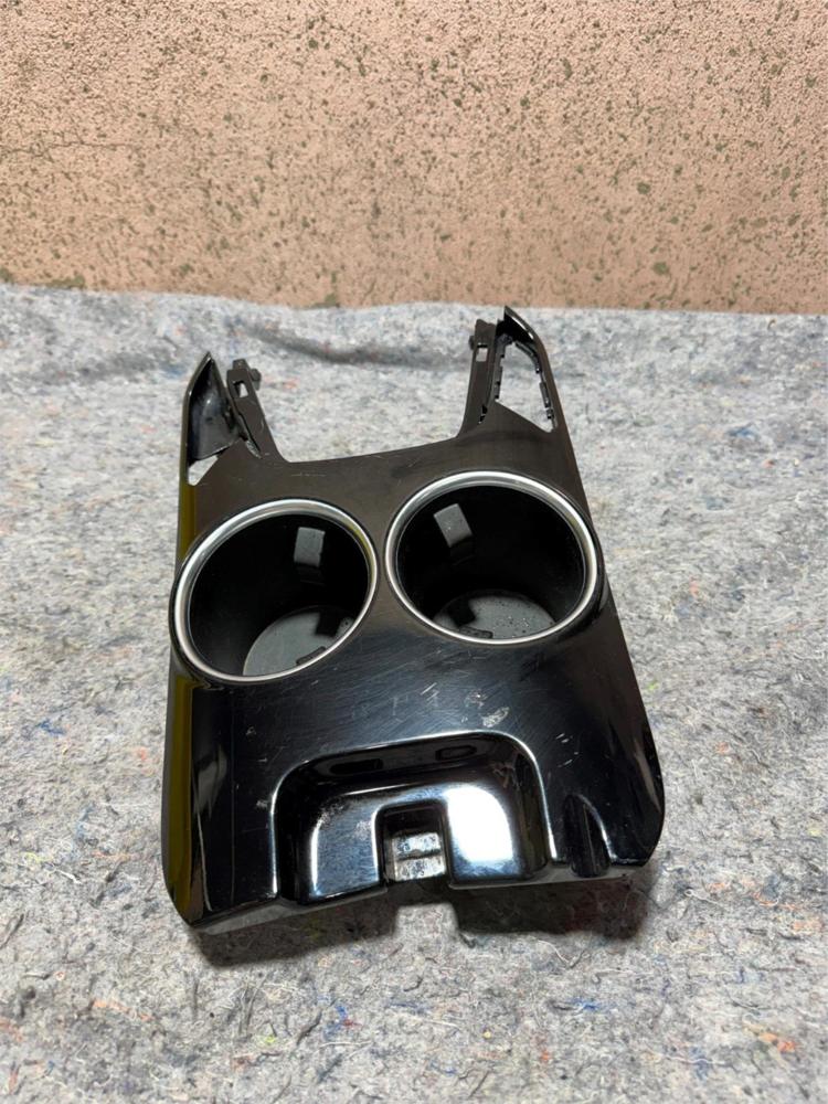 2013-2016 Ford Fusion OEM Center Console Dual Cupholder & Park Switch W/blk Trim – photo 1