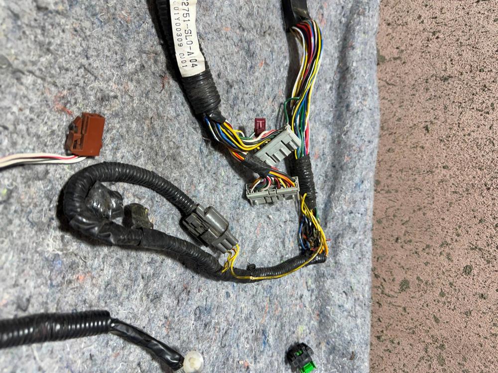 1991-1992 Acura NSX 32751SL0A00 Wire Harness Driver Door Cut – photo 4