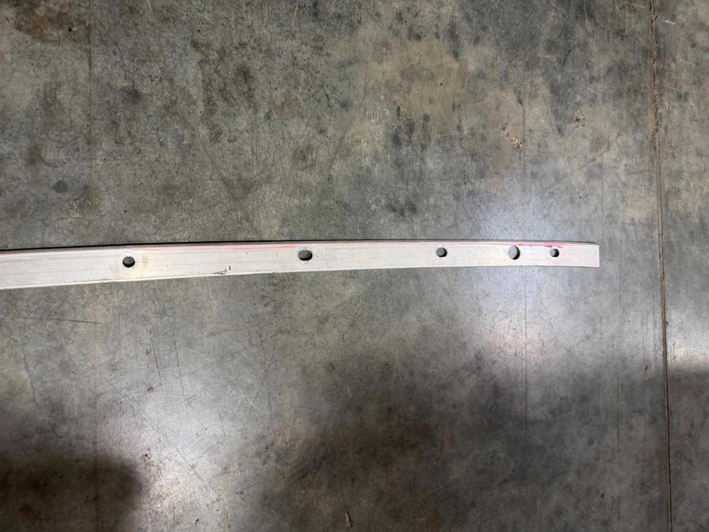 EB1420 1991 91 Acura NSX Rear Upper Bumper Plate Retainer OEM – photo 2