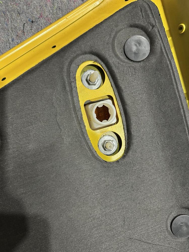 1999-2002 Plymouth Prowler Right Side Lower Engine Hood Cover Panel OEM Yellow – photo 4
