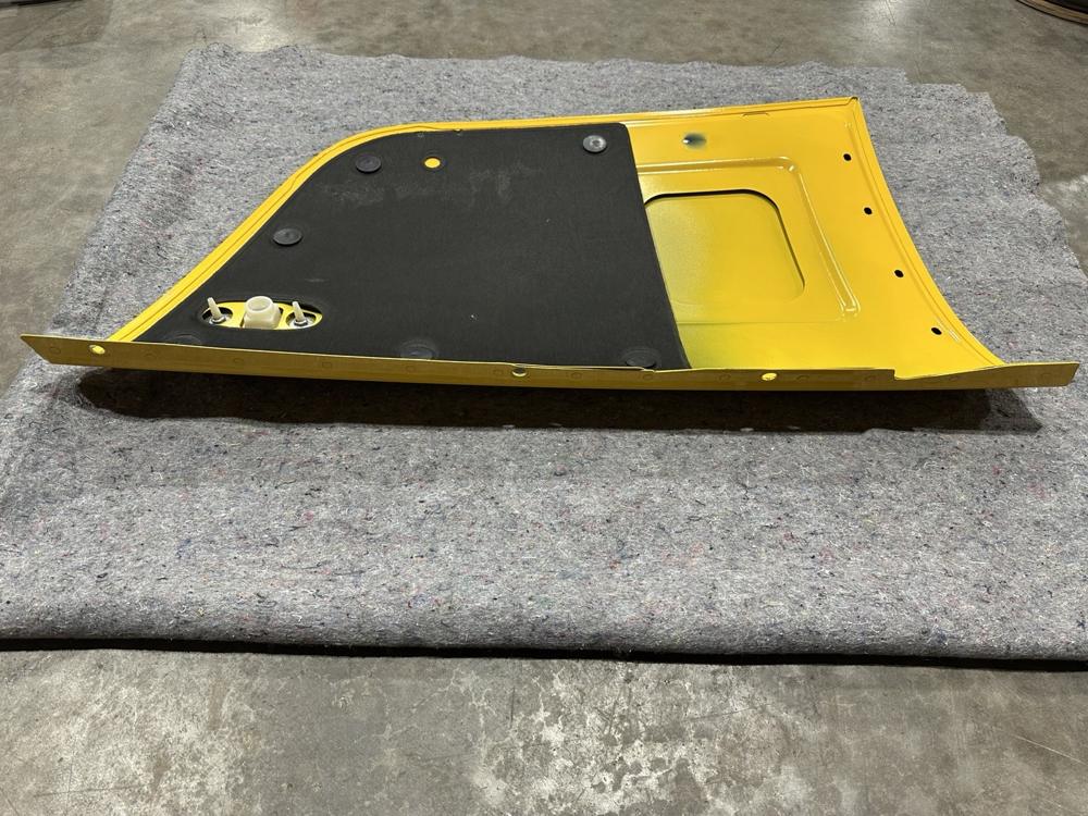 1999-2002 Plymouth Prowler Left Side Lower Engine Hood Cover Panel OEM Yellow – photo 4