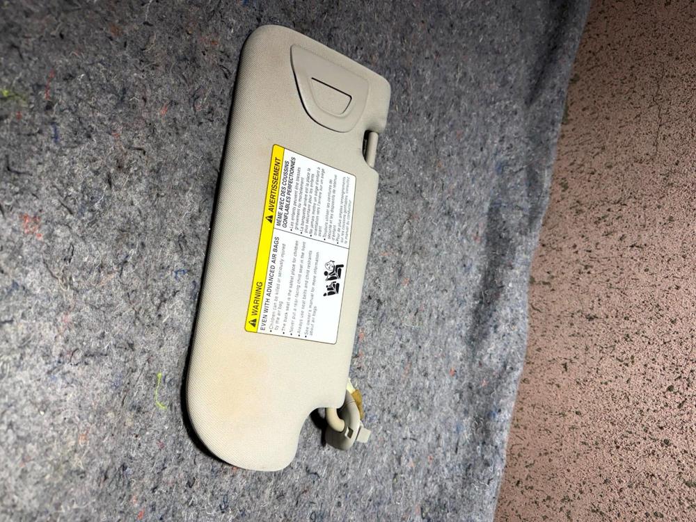 2014-2022 Infiniti Q50 OEM Left Driver Sun Visor – photo 3
