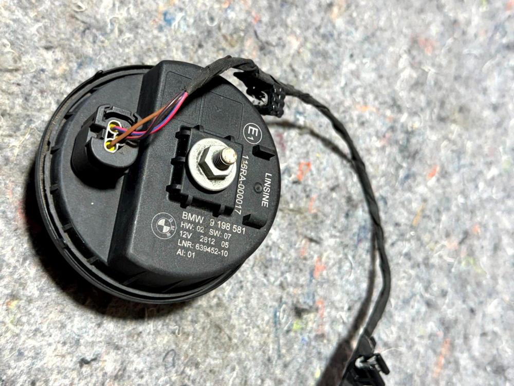 10-13 BMW X5 Anti Theft Inclination Alarm Siren 116RA-000017 OEM – photo 4