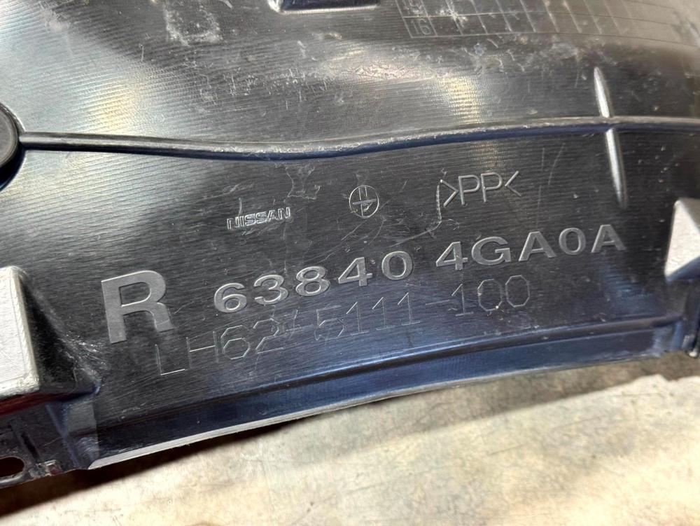 14-23 Infiniti Q50 Wheel Arch Rear Right 638404GA0A – photo 2