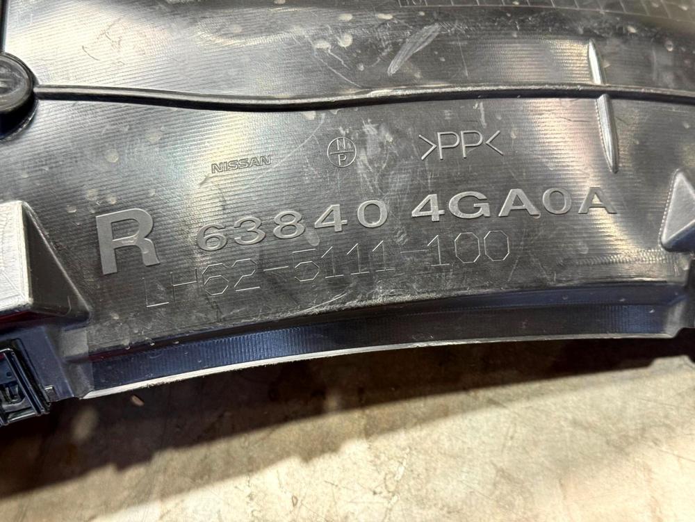 14-23 Infiniti Q50 Wheel Arch Rear Right 638404GA0A – photo 4