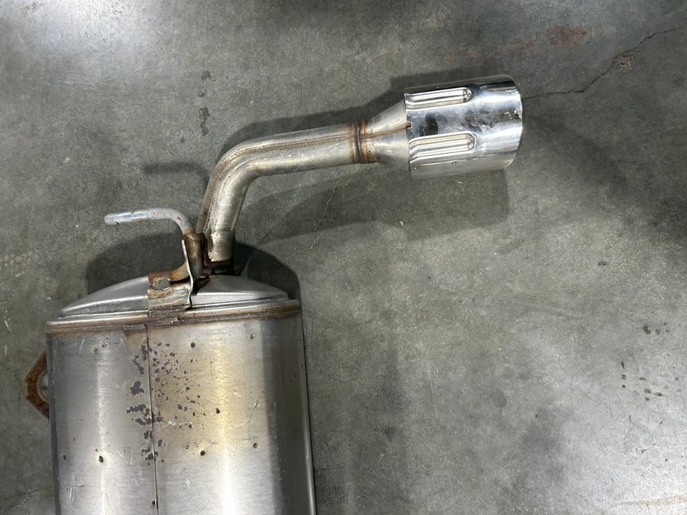 2014-2019 Infiniti Q50 Rear Exhaust Muffler 20100-4GD0B, D005, Oem, 2015-2016 – photo 3