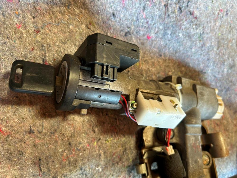 2006 2007 Nissan Murano Floor Shift Steering Column with Ignition Key OEM – photo 3