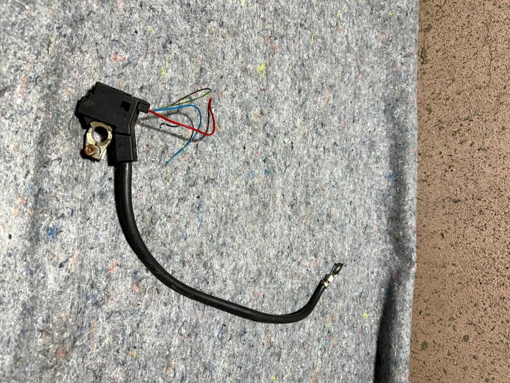 BMW X3 Battery Cable 6112923443701 Negative Battery Cable Lbs Sensor OEM – photo 4
