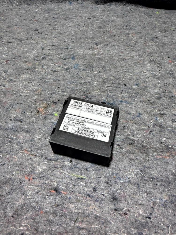 2014 2015 Ifiniti Q50 Hybrid Keyless Entry Control Module Unit OEM 285954GA2A – photo 1