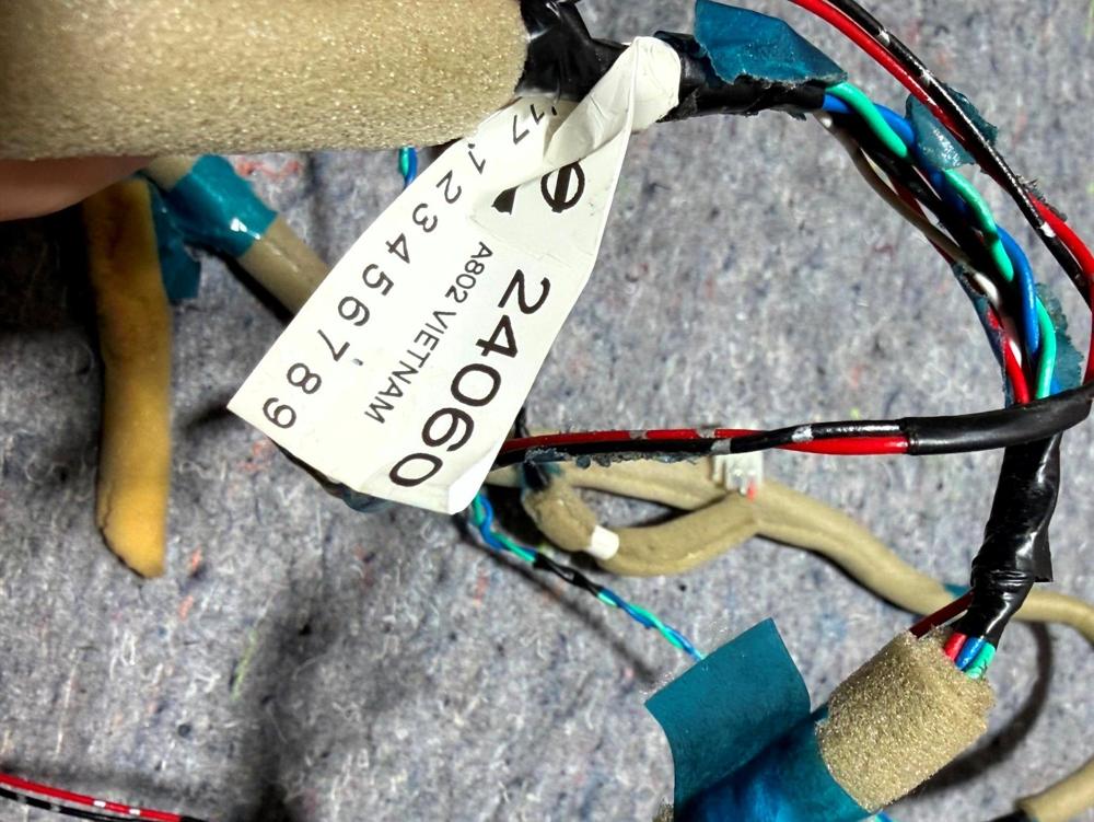 16-19 Infiniti Q50 Roof Headliner Wiring Harness & 2 Dome Lamps OEM 240604GA1A – photo 2