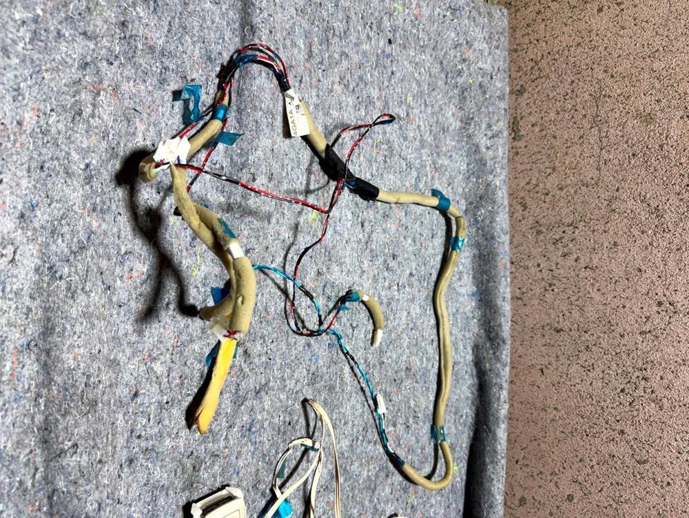 16-19 Infiniti Q50 Roof Headliner Wiring Harness & 2 Dome Lamps OEM 240604GA1A – photo 4