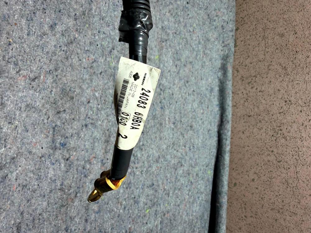 2016-2024 Infiniti Q50 3.0L Negative Battery Cable Wiring Harness OEM 240836HB0A – photo 3