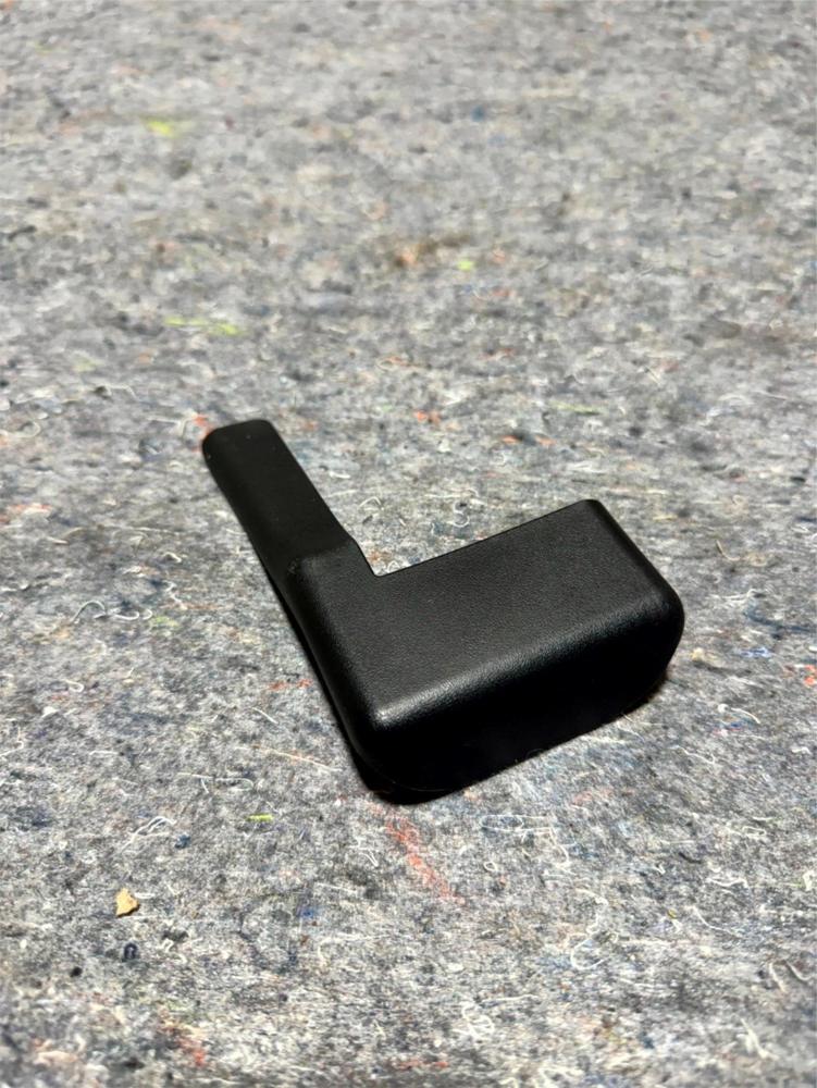 14-19 Toyota Corolla Driverfront Seat Track Cover Black OEM 72123-02100-C0 – photo 1