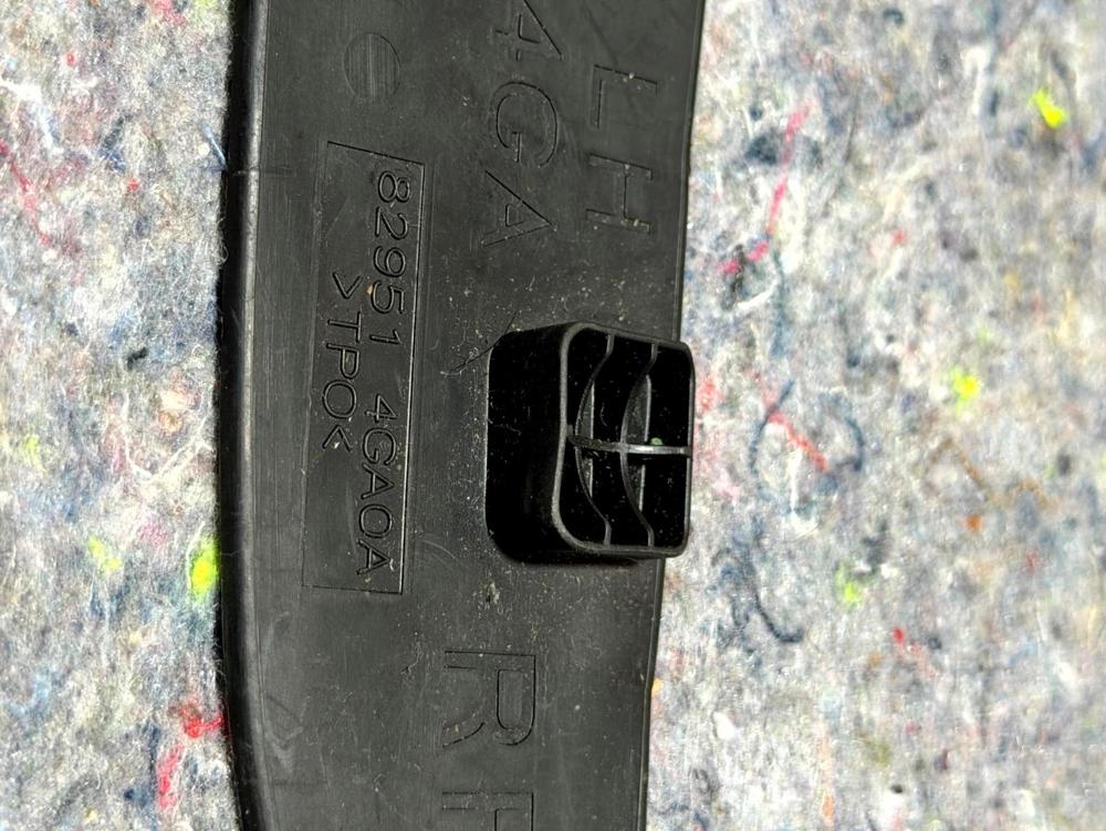 14-24 Infiniti Q50 Rear Left Driver Door Inner Handle Cover Panel OEM 829514GA0A – photo 2
