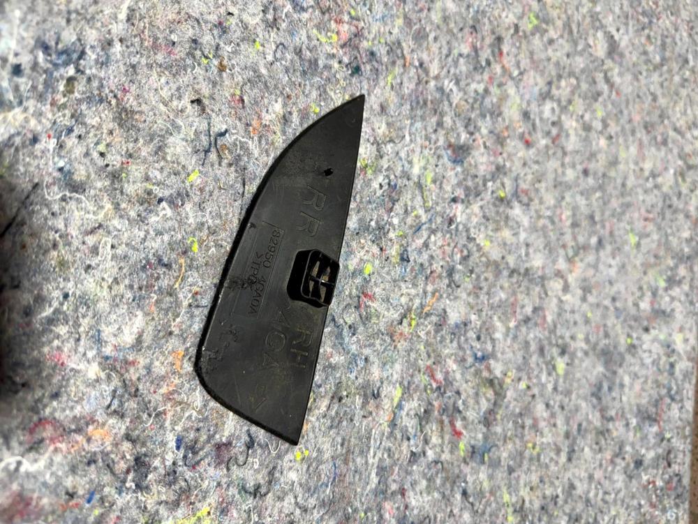 2014-2022 Infiniti Q50 Rear Right Door Handle Pull Inner Cover 829504GA0A – photo 2