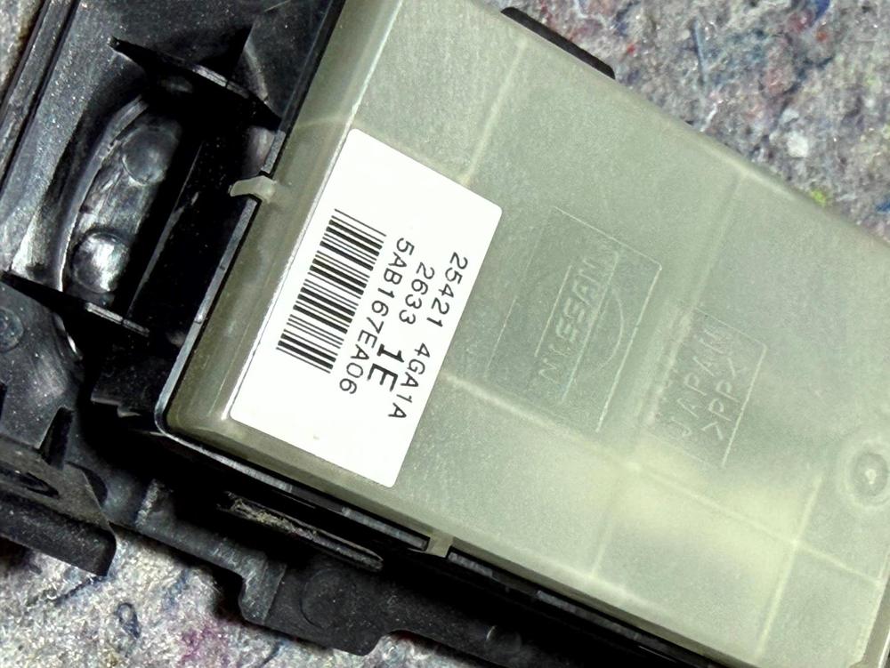 14-24 Infiniti Q50 Rear Right Eh Side Door Window Control Switch Panel OEM – photo 3