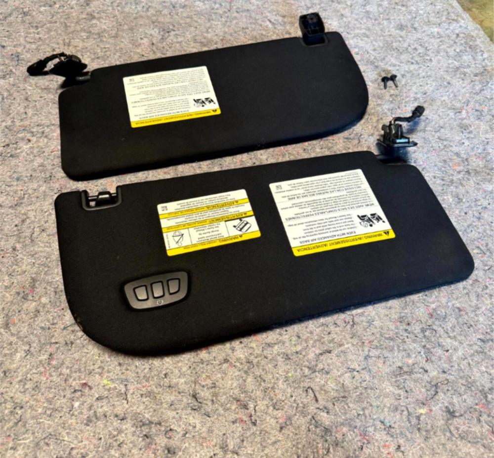 2019 Ford F150 Raptor 4X4 Sun Visors Set Lh+rh OEM – photo 1
