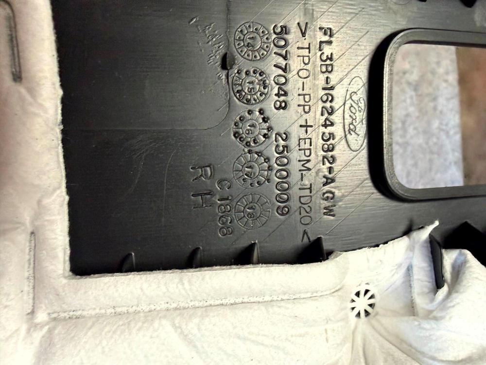 2015-2020 Ford F150 Raptor Right Upper B Pillar Trim FL3B1624582 OEM – photo 3